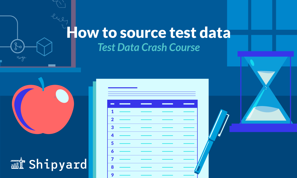 Creating test data for application testing